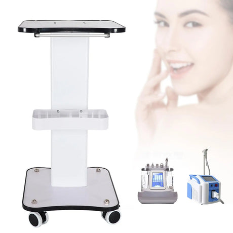 Beauty Instruments Cart Hairdressing Multi Purpose Table Work Station Auxiliary Mobile Utility Cart Barber Shop Rolling Trolley