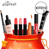 Beginner Makeup Set Basic Eyeshadow Lipstick Foundation Lip Glaze Full Line Makeup Gift Box Mitzvah Lasting Waterproof Cosmetics