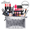 Beginner Makeup Set Basic Eyeshadow Lipstick Foundation Lip Glaze Full Line Makeup Gift Box Mitzvah Lasting Waterproof Cosmetics