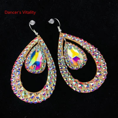 Belly Dance Accessory for Women Children Bellydancing Earrings Girl's Accessories Bollywood Jewellery  India Dance Jewelleries