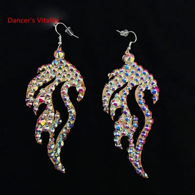 Belly Dance Accessory for Women Children Bellydancing Earrings Girl's Accessories Bollywood Jewellery  India Dance Jewelleries