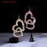 Belly Dance Accessory for Women Children Bellydancing Earrings Girl's Accessories Bollywood Jewellery  India Dance Jewelleries