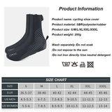 Bicycle Cycling Shoe Covers Winter Warm Windproof Waterproof Shoe Covers Mountain Bike Road Bicycle Anti-skid Shoe Covers