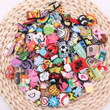 Big Sale Random Sandals Shoe Charms Buckle Clog Cartoon Decorations Boys Girls Garden Shoes Accessories Fit Wristbands