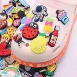 Big Sale Random Sandals Shoe Charms Buckle Clog Cartoon Decorations Boys Girls Garden Shoes Accessories Fit Wristbands