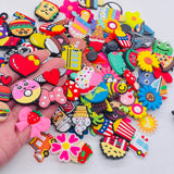 Big Sale Random Sandals Shoe Charms Buckle Clog Cartoon Decorations Boys Girls Garden Shoes Accessories Fit Wristbands