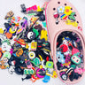 Big Sale Random Sandals Shoe Charms Buckle Clog Cartoon Decorations Boys Girls Garden Shoes Accessories Fit Wristbands