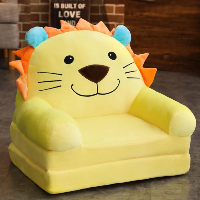 Big Sofas Children Sofa Cute Cartoon Lazy Folding Kids Chair Bed Girl Princess Baby Toddler Dual-purpose Child Seat All Couch