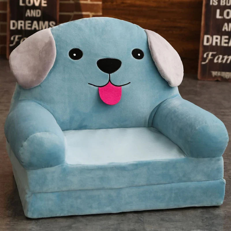 Big Sofas Children Sofa Cute Cartoon Lazy Folding Kids Chair Bed Girl Princess Baby Toddler Dual-purpose Child Seat All Couch