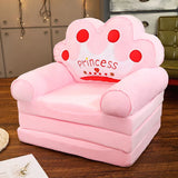 Big Sofas Children Sofa Cute Cartoon Lazy Folding Kids Chair Bed Girl Princess Baby Toddler Dual-purpose Child Seat All Couch