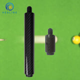 Billiard Extension Carbon Fiber 3K Pattern 7in 2in Pool Cue Lengthening Carom Cue Extension Billiard Accessories