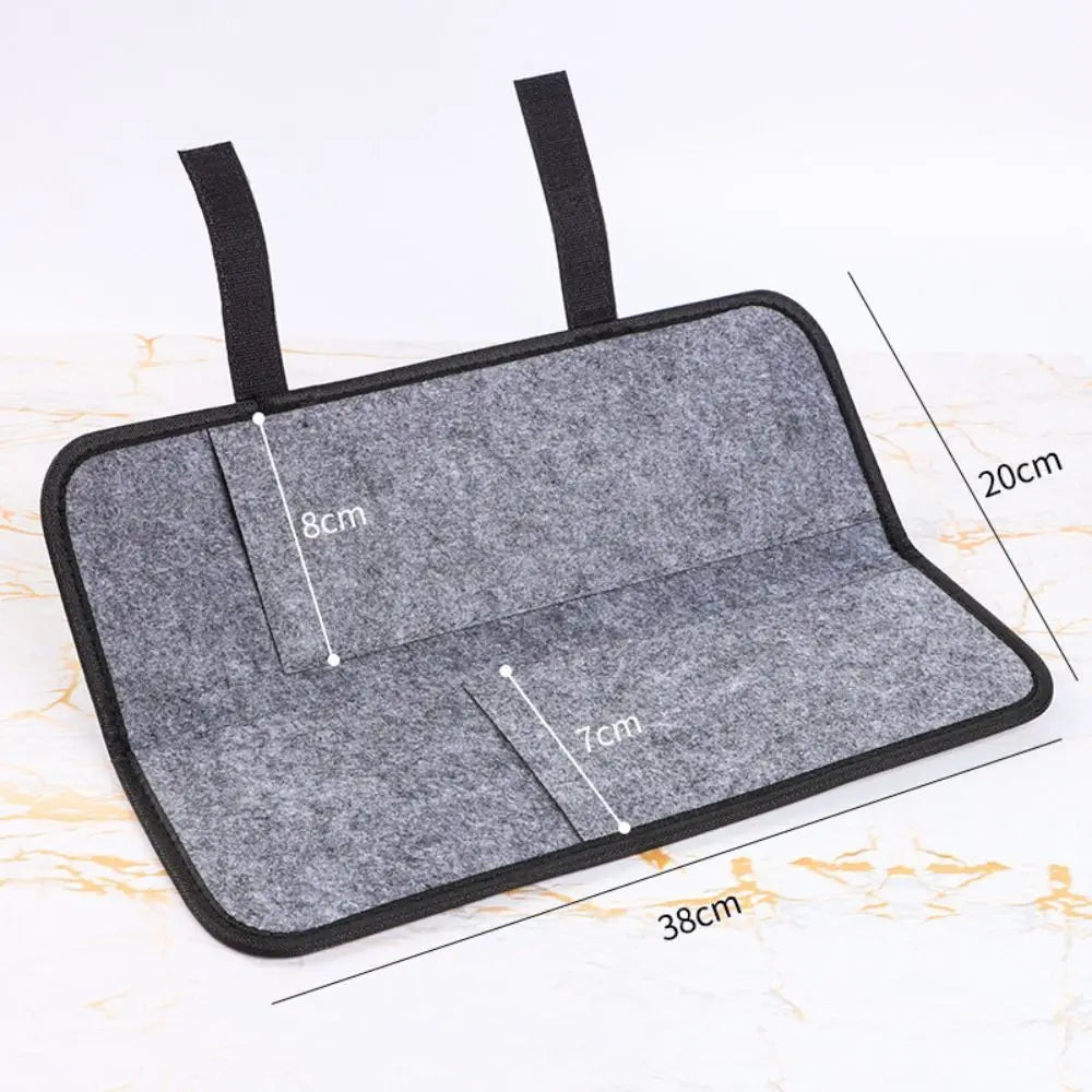 Black Hair Straightener Storage Bag Hair Styling Tool Easy Carrying Heat Resistant Mat Pad Nylon Curling Iron Carrying Case