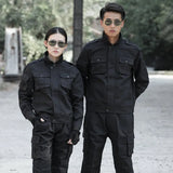 Black Military Uniform Tactical Suit Combat Shirt Uniforms Uniforme Militar Tatico Multicam Clothing Combat Hunting Clothes Men