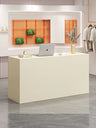 Black Minimalist Reception Desks Nordic Counter Luxury Office Reception Desks Small Modern Mostrador Commercial Furniture