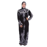 Blind Box Dress Send Randomly Muslim Dress Hijab Ramadan Set Arab Dubai Headscarf Long Robe Islamic Party Gown Calico Robe