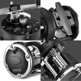 Boat Sea Fishing Reel Trolling Fishing Reel Right Hand Drum Fishing Wheel Precision and Low Noise Fishing Reel for Angler