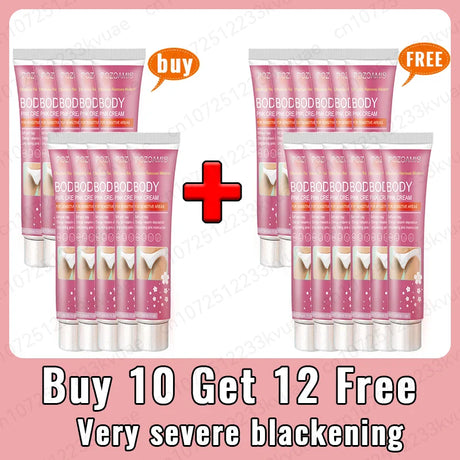 Body Whitening Cream Skin Pink Treatment Keratosis Pilaris lotion Melanin Removal Moisture Private Parts Care Safe For Women Men