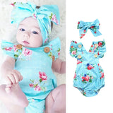 Bodysuits For Infants Baby Girl Newborns Romper & One-pieces Clothes Summer 0 To 3 6 12 24 Months Kids Overalls Female Jumpsuits