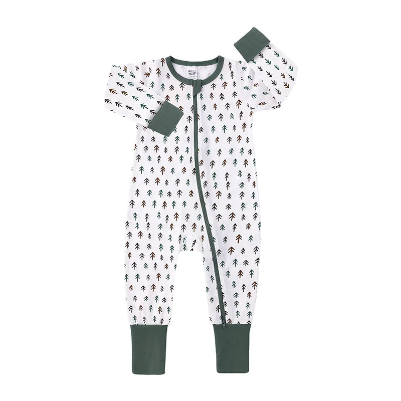 Bodysuits For Infants Girl Sleepwear Romper Newborn Boy Long Sleeve Pajama Cotton Clothes One Piece Baby Overalls 0 To 24 Months