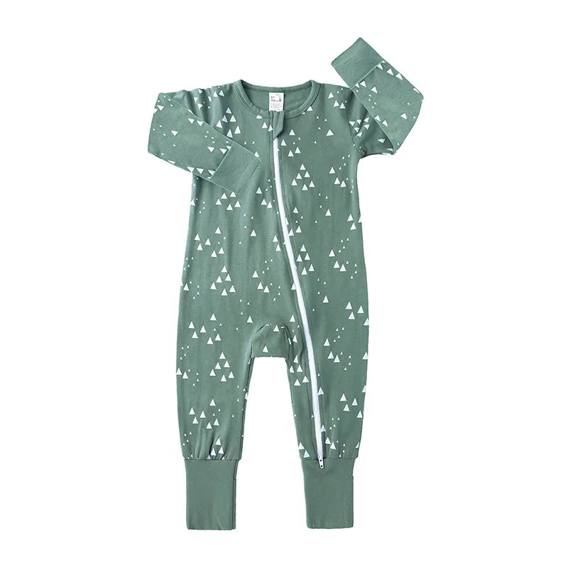 Bodysuits For Infants Girl Sleepwear Romper Newborn Boy Long Sleeve Pajama Cotton Clothes One Piece Baby Overalls 0 To 24 Months