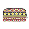 Bohemian Style Pattern Wallet Women’s Casual Classic Stripe Printing Casual Zipper Coin Bag Girls Long Purses Gift