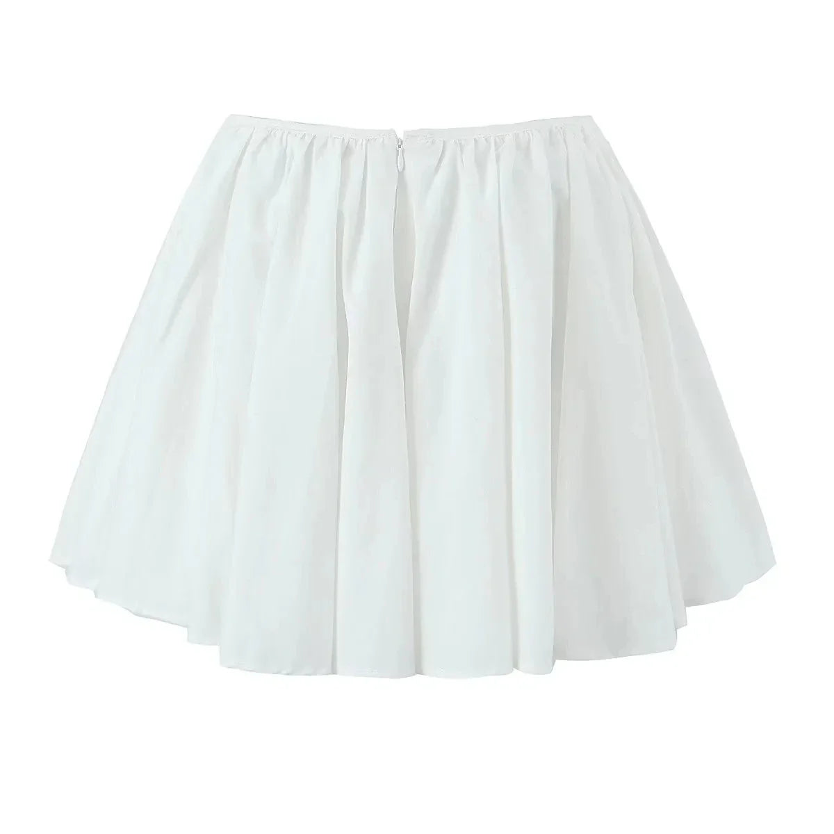 Boho Inspired white Gathered Mini skirt women nex sexy Strappy mini skirt summer cotton sexy hot girl kawaii skirt new