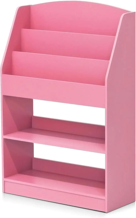 Bookshelf, magazine rack/bookshelf with storage space, suitable for home, living room, bedroom bookshelf