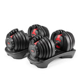 Bowflex SelectTech 552 Dumbbells, Adjustable, Pair, Free 2-Month JRNY Membership