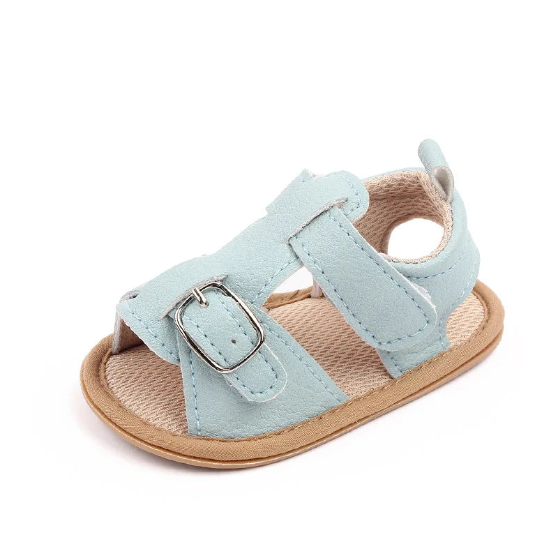 Brand New Infant Baby Girl Sandals Toddler Summer Shoes Newborn Bebes Sandales Rubber Sole Footwear for 1 Year Old Boy Sandalen