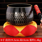 Brass Tibetan Singing Bowl Meditation Yoga Buddha Nepal Singing Bowls Massage Sound Healing Instrument Decorative Accessories