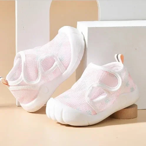 Breathable Air Mesh Baby Kids Shoes Cartoon Baby Boy Shoes Soft Sloe Shoes for Baby Girl 1-4T Toddler First Walkers