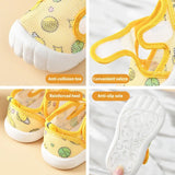 Breathable Air Mesh Baby Kids Shoes Cartoon Baby Boy Shoes Soft Sloe Shoes for Baby Girl 1-4T Toddler First Walkers