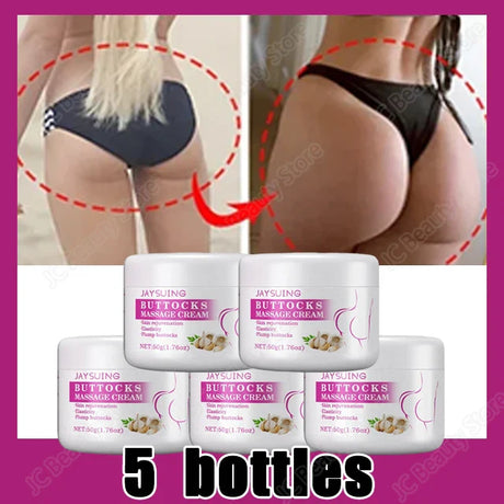 Buttock Enlargement Cream Butt Lift Up Firming Essential Oil Big Ass Enhance Hip Growth Tighten Shaping Sexy Body Care For Women