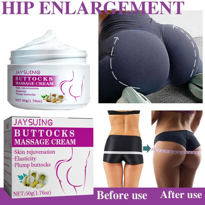 Buttock Enlargement Cream Butt Lift Up Firming Essential Oil Big Ass Enhance Hip Growth Tighten Shaping Sexy Body Care For Women