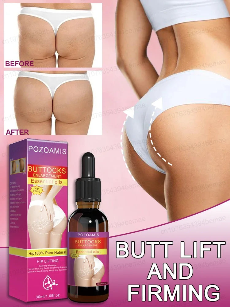 Buttock Enlargement Oil Butt Lift Up Firming Essential Big Ass Enhance Hip Growth Tighten Shaping Nice Butt Sexy Body Care