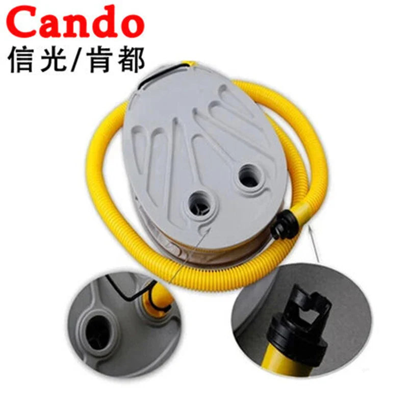 CANDO Rowing Boats Air Pump Feet Pump For Inflatable Rowing Boats Racing Boats Kayaking Accessories Portable Kayak Air Pumps