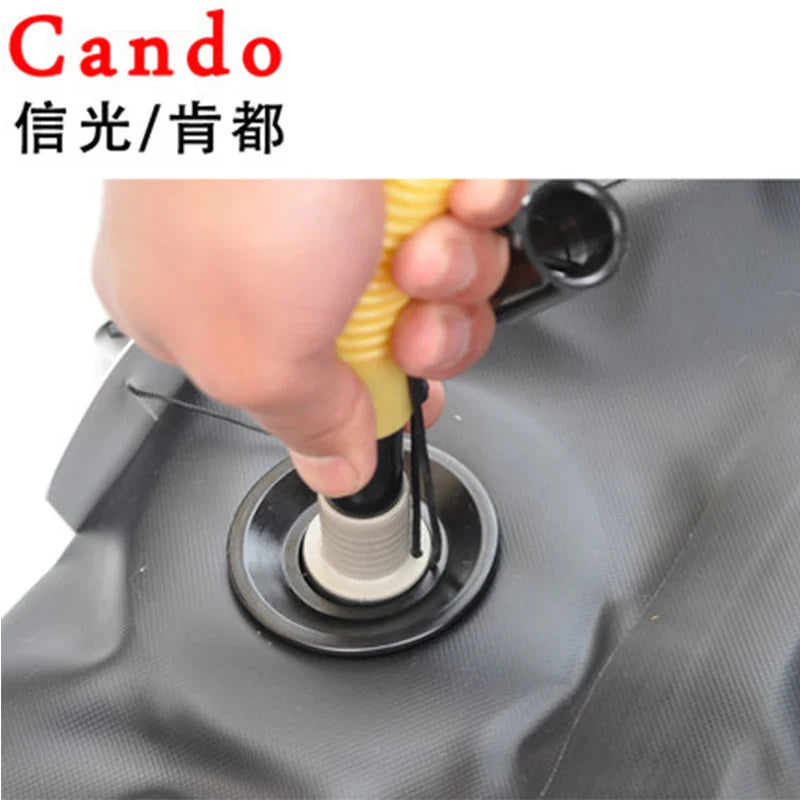 CANDO Rowing Boats Air Pump Feet Pump For Inflatable Rowing Boats Racing Boats Kayaking Accessories Portable Kayak Air Pumps