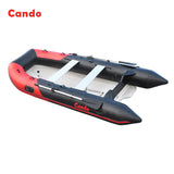 CANDO VIB270 Upgrade Fishing Boat PVC Rowing Racing Boat Kayaking Ship For Outdoor Fishing Water Skiing Ship Inflatable Boats