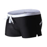 CLEVER-MENMODE Men's Swimwear Sexy Swim Boxer Shorts Trunks Beach Swimming Pants Swimsuit Bathing Suit Surfing Bottoms Beachwear