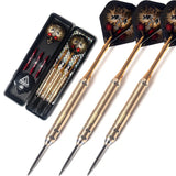 CUESOUL Dragon Series 21/23/25g Steel Tip Darts with Slim Dart Case