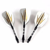 CUESOUL Professional Archer 20/23/26 Grams Steel Tip Darts -- Black Coating Brass Barrels