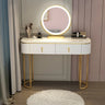 Cabinets Bedroom Tables Luxury Solid Dresser Vanity Dressing Modern Mirror Tables With Makeup Comfortable Bedroom Drawers