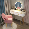 Cabinets Bedroom Tables Luxury Solid Dresser Vanity Dressing Modern Mirror Tables With Makeup Comfortable Bedroom Drawers