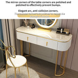 Cabinets Bedroom Tables Luxury Solid Dresser Vanity Dressing Modern Mirror Tables With Makeup Comfortable Bedroom Drawers