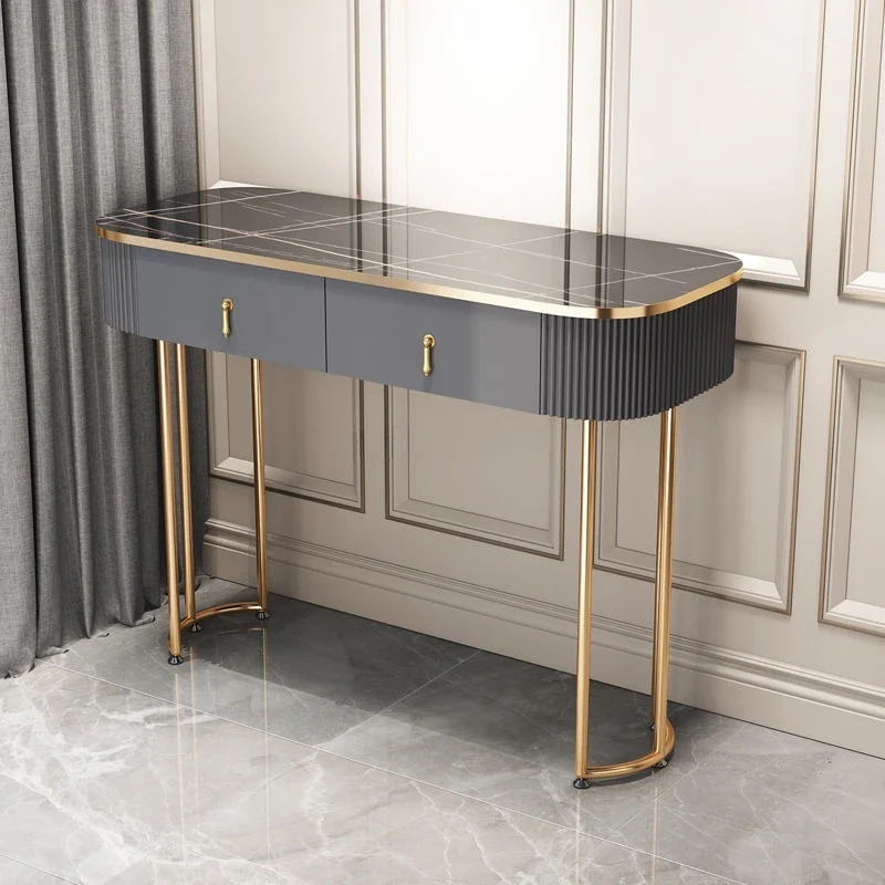 Cabinets Bedroom Tables Luxury Solid Dresser Vanity Dressing Modern Mirror Tables With Makeup Comfortable Bedroom Drawers