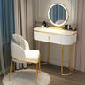 Cabinets Bedroom Tables Luxury Solid Dresser Vanity Dressing Modern Mirror Tables With Makeup Comfortable Bedroom Drawers