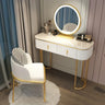 Cabinets Bedroom Tables Luxury Solid Dresser Vanity Dressing Modern Mirror Tables With Makeup Comfortable Bedroom Drawers