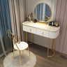 Cabinets Bedroom Tables Luxury Solid Dresser Vanity Dressing Modern Mirror Tables With Makeup Comfortable Bedroom Drawers