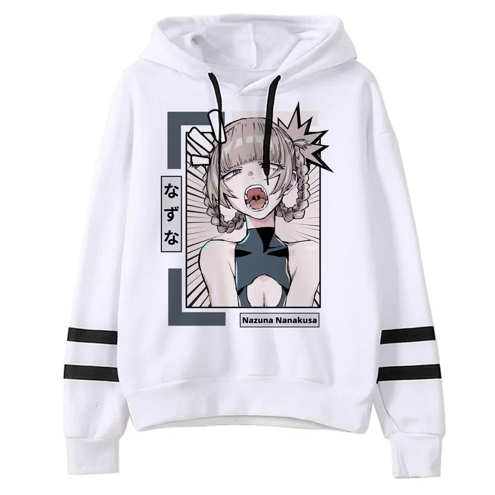 Call of the Night hoodies women aesthetic Winter  Korean style 90s sweatshirts clothing female long sleeve top sweater