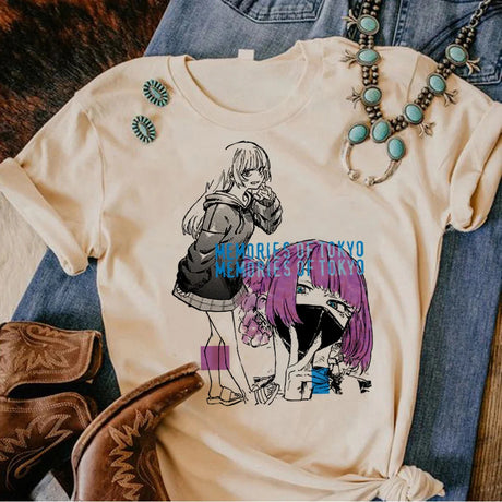 Call of the Night t-shirts women comic graphic summer Tee female streetwear clothes